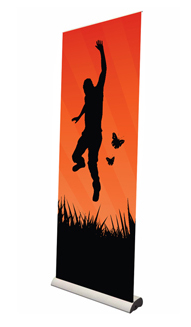 Barracuda roller banner