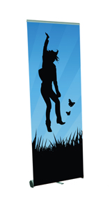 Genie roller banner